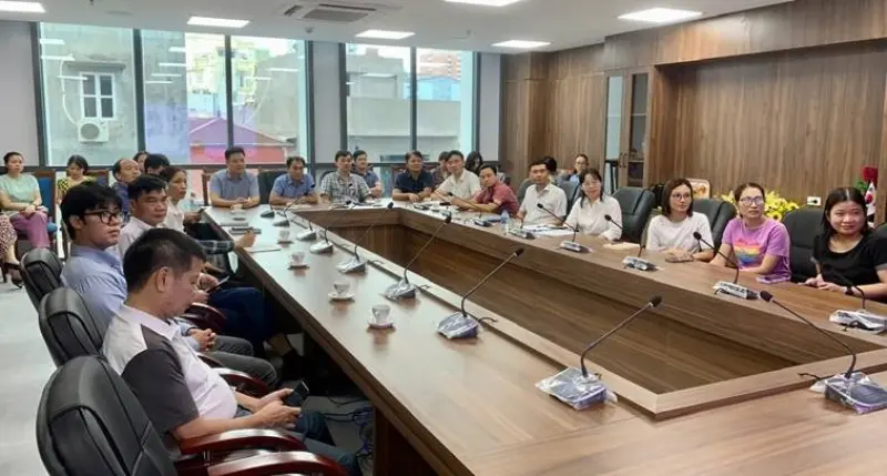 Trung tâm Quy hoạch và Điều tra tài nguyên nước quốc gia tham dự Hội nghị tập huấn ứng dụng trí tuệ nhân tạo